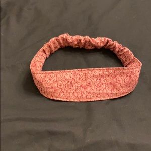 Adult Headband rose pattern, rose in color